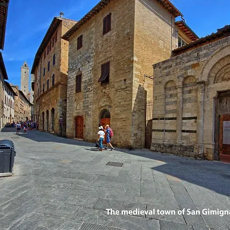 Sleeps 3 With Wifi Apartament San Gimignano